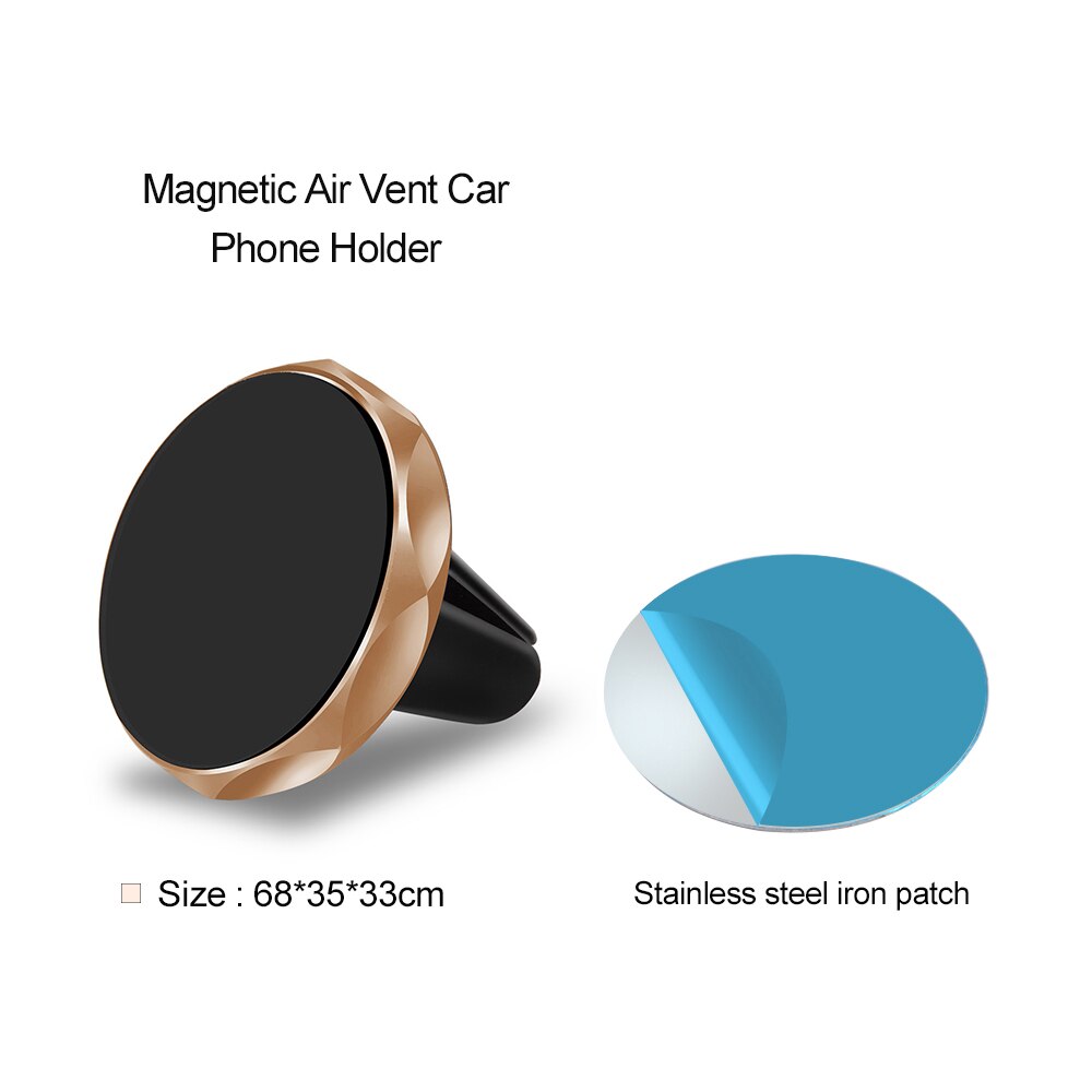 Olaf Ruit Universele Magnetische Auto Telefoon Houder Voor Iphone 6 7 8 Plus X Air Vent Mobiele Telefoon Car Mount stand Houder Voor Xiaomi