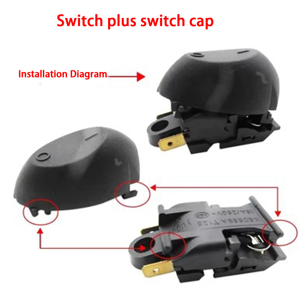 16A Boiler Temperature Control Switch Electric Kettle Steam Pressure Jump Switch Thermostat Temperature Controller