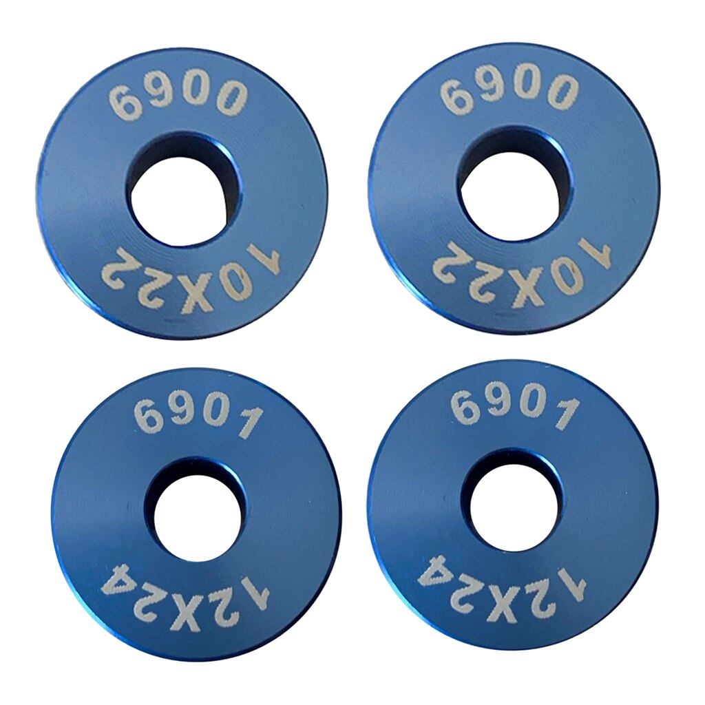 2pcs High Strength Bike Bearing Press Adapters Bottom Bracket Bearing Installation Spacer Pressing Drifts Nuts Point Hardware