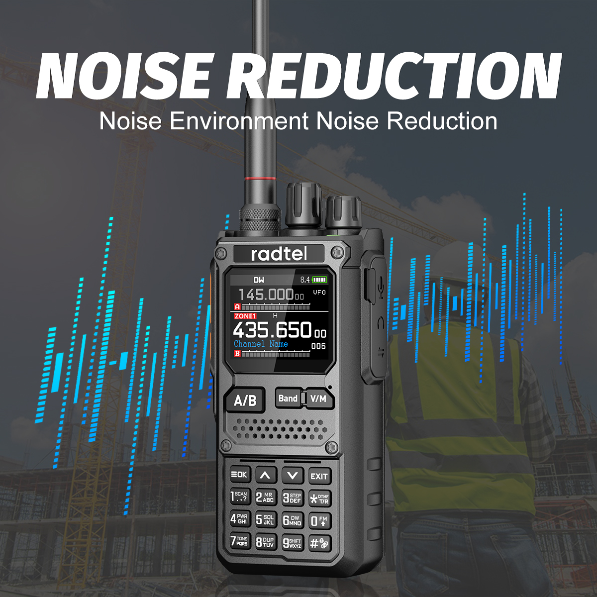 Radtel RT-920 10W Walkie Talkie lang Palette SW MW LW bin SSB CB Empfang Drahtlose Bluetooth Telefon Programmierung Amateurfunk HF NOAA