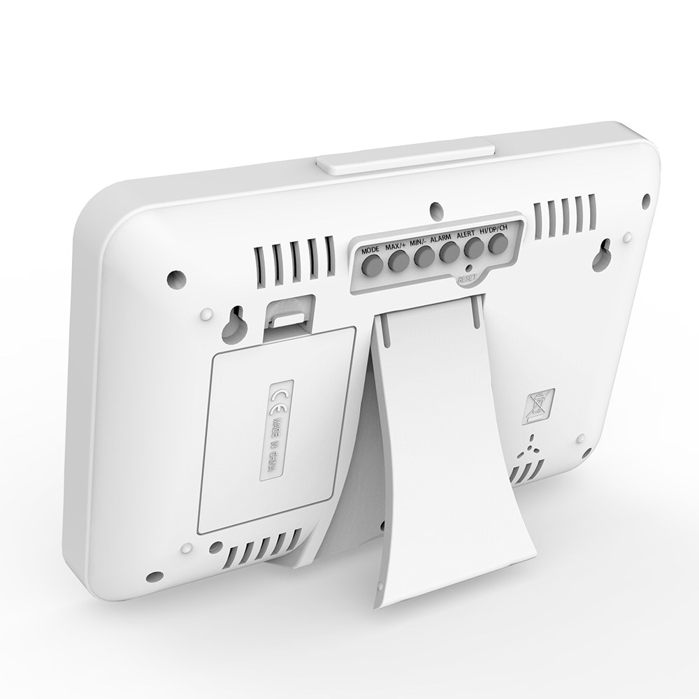 Baldr – capteur de température et humidité sans fil, affichage LCD, pour intérieur et extérieur, alarme, hygromètre numérique, thermomètre, Station météo