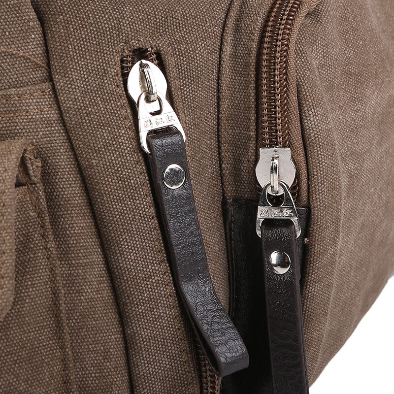 MANJH Canvas Men's Handbags Casual Cross Section Single Shoulder Bag Brand Inclined Shoulder Bag M005