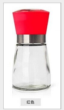 Köksmaskin pepparglaskvarn 180 ml: Röd