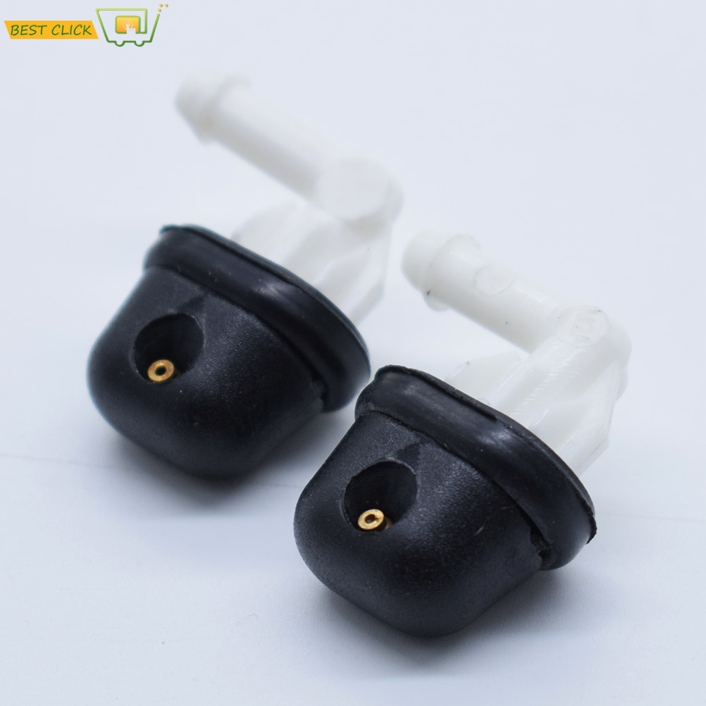 2 pièces pare-brise arrière Jet d'eau pare-brise lave-glace buse Jet pour Citroen Xsara Picasso Xantia C4 Picasso Saxo 6438F2
