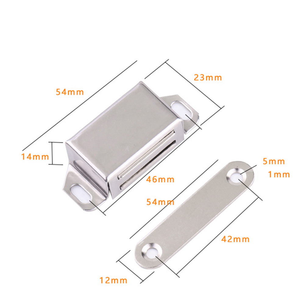 Langlebige magnetische Verriegelung langlebige Haltbarkeit magnetische Tür Marine verwenden 304 Edelstahl Hoch leistungs magnet Stärke: WHITE