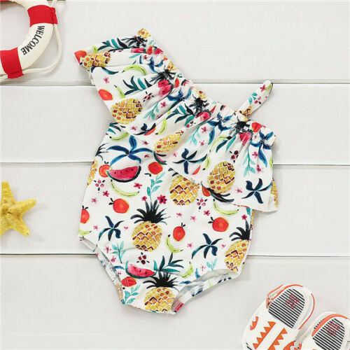 Traje de baño de una pieza para niño chico niña, bebé
