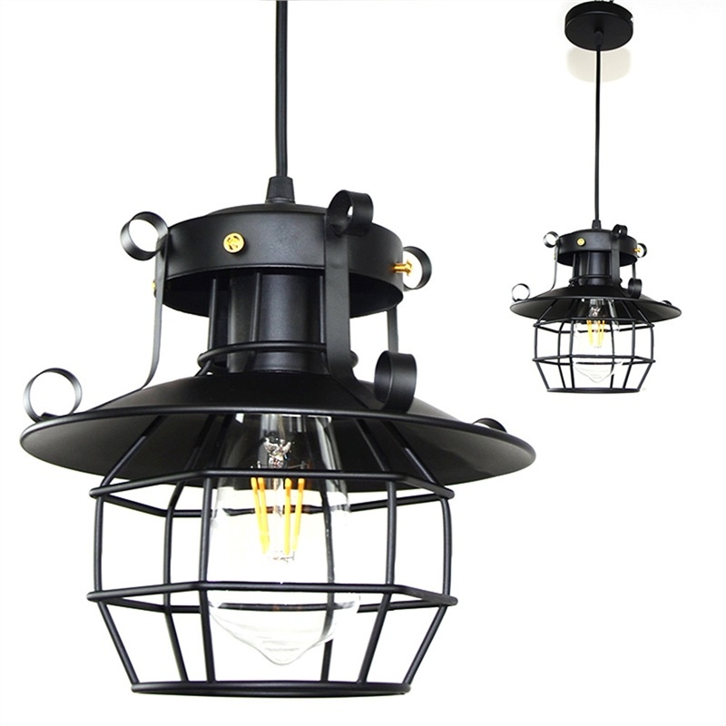 Storex Hanglamp, industriële geometrie, vintage, retro, kroonluchter