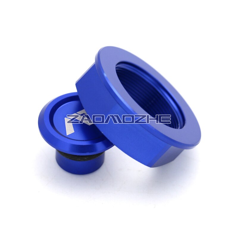 For suzuki GSXR 600 GSX-R600 GSXR750 GSX-R 2006 Motorcycle CNC aluminum alloy Triple clamp Screw Cover Stem Nut Set M28