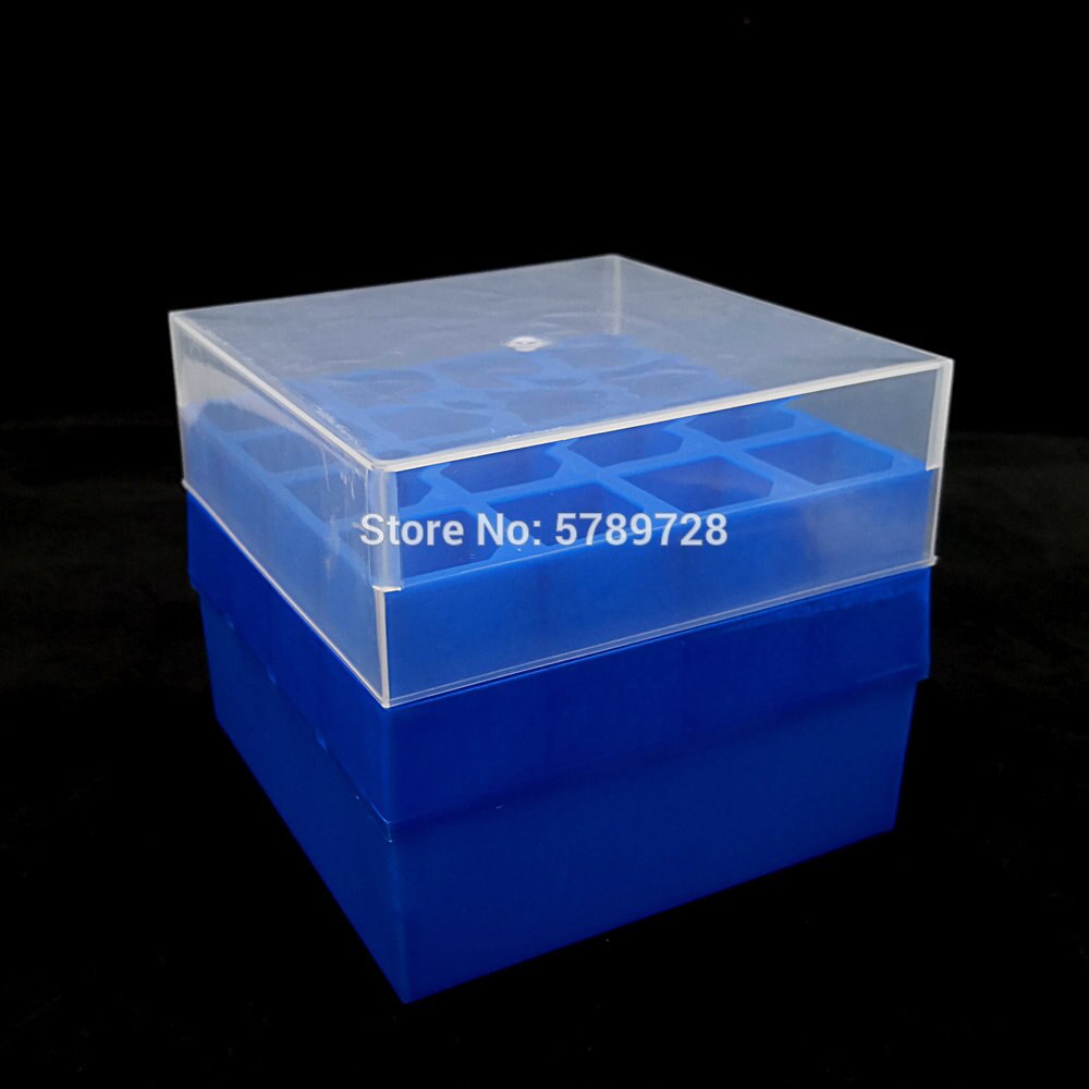 1piece Centrifugal tube box with 16 holes PCR tube Storage rack For storing 50ml centrifuge tubes Laboratory supplies