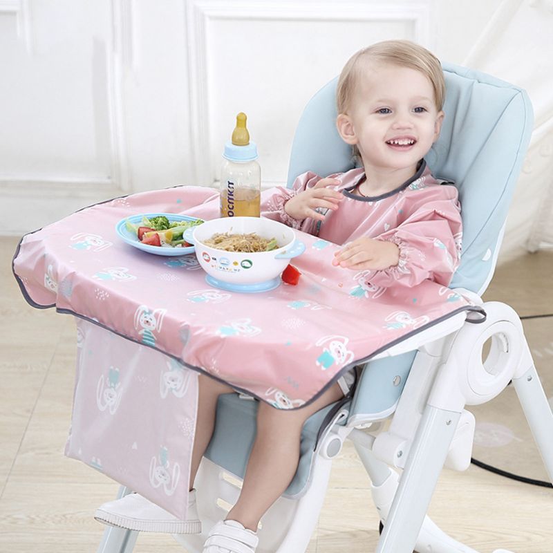 -né bavoir Table couverture bébé salle à manger chaise robe imperméable salive serviette Burp tablier alimentation alimentaire accessoires