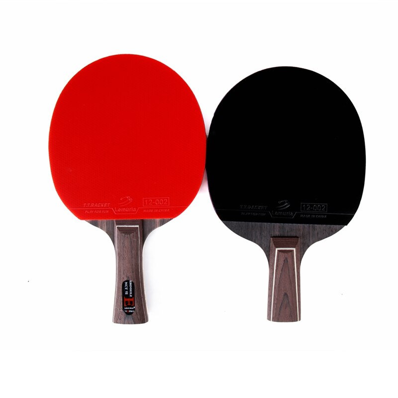 Brand Carbon Fiber Table Tennis Racket Assembled Pimples In Rubber Flared Handle CS Penhold Ping Pong Bat