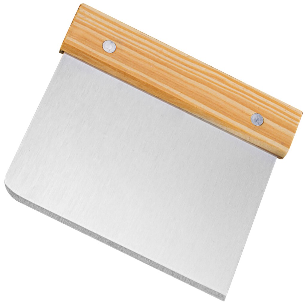 Stainless Steel Dough Cake Cutter Slicer Spatula For Cake Cream Scraper Pasty Cutters Scraper Irregular Teeth Edge DIY Smoother