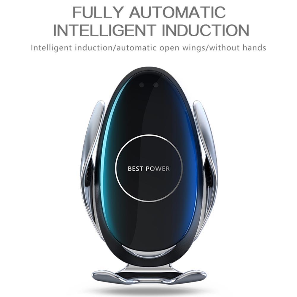 Universele Draadloze Oplader Auto Touch Sensing Automatische Intrekbare Clip Snel Opladen Voor Mobiele Telefoon Snel Opladen