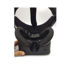 Blinder Ademend Schuim Oog Pad Voor Oculus Rift S Headset Vr Pu Leer Spons Mat Cover Zwart Virtual Reality Accessoires