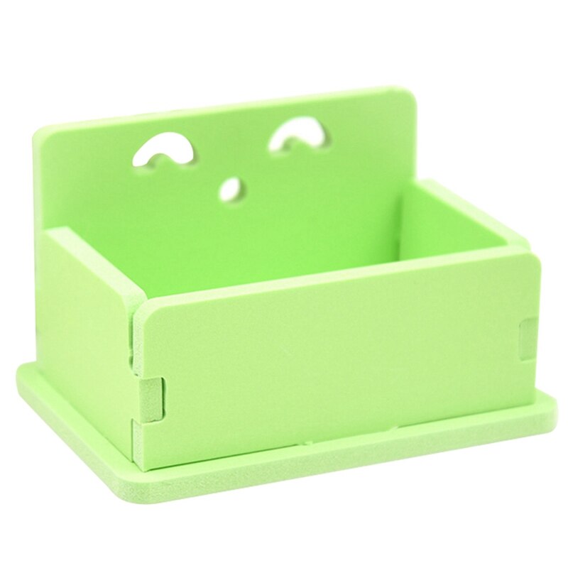 Hamster Food Dish Rectangle Plastic Bird Feeding Bowl Small Animals Food Bowl For Rodent/Guinea Pig/Rat/Hedgehog