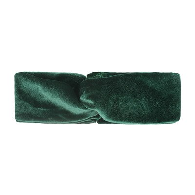 Baby Headbands Turban Gold Velvet Hairbands Newborn Baby Turban Infant Toddler Elastic Hair Bands Baby Girl Hair Accessories: Green