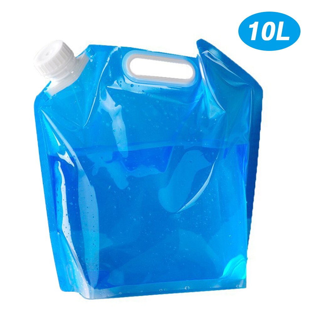 5L / 10L Collapsible Water Container Water Storage Jug Bag for Outdoor Camping Hiking Emergency Survival Camping Equipment: 10L