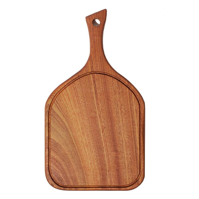 Steak Serving Tray Wooden Pizza Plate Food Tray Restaurant Serving Plate