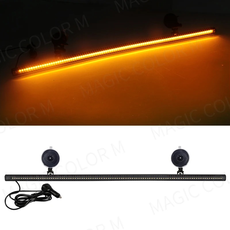 96 LED 3030 Kralen Voorruit Nood Knipperende Lamp Auto Strobe Lamp Bar Verkeerslicht Auto Dak Waarschuwingslampje 12 V