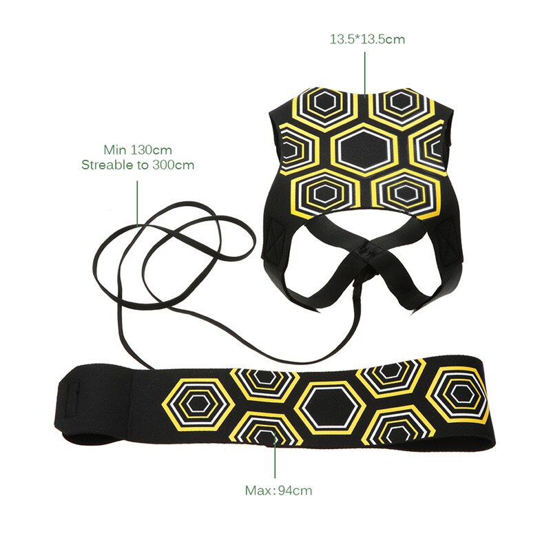 Football Kick Trainer Sport Trainer Skill Self-Training Aid Equipment Waist Belt Hiking Outdoor Divice