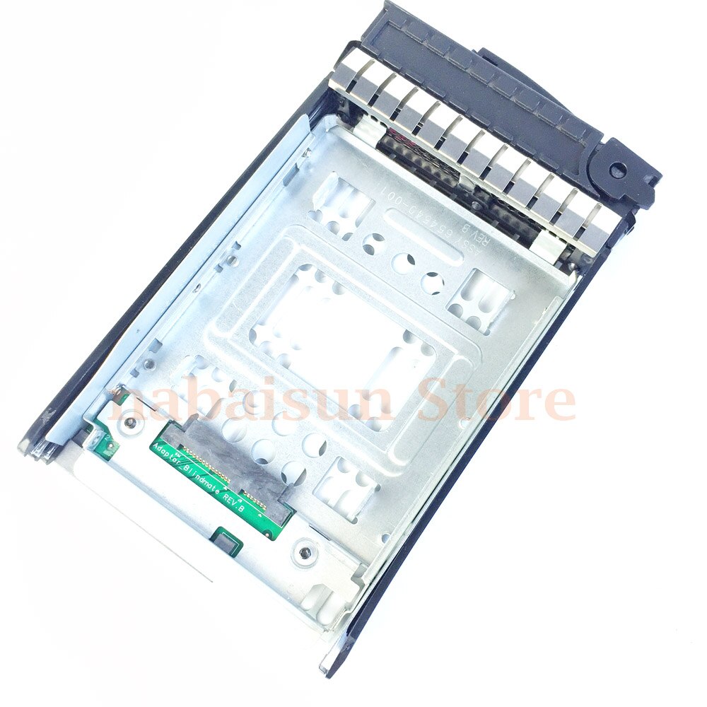 Convertidor SATA de 2,5 "SSD a 3,5" bandeja HDD Caddy 2003-001 + 2003-001 para DL160G7 DL180G7 ML350G5 ML370G6 ML370G5 con 8 tornillos