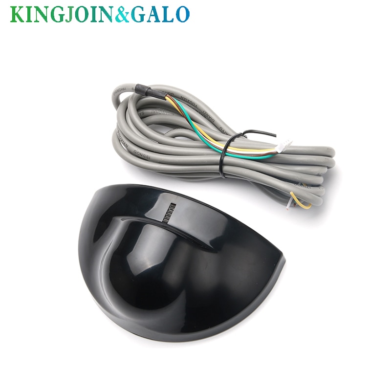 Automatisk grind dörr mikrovågssensor rörelsesensor svart silver färg skjutdörr svängdörr sensor automatisk öppning