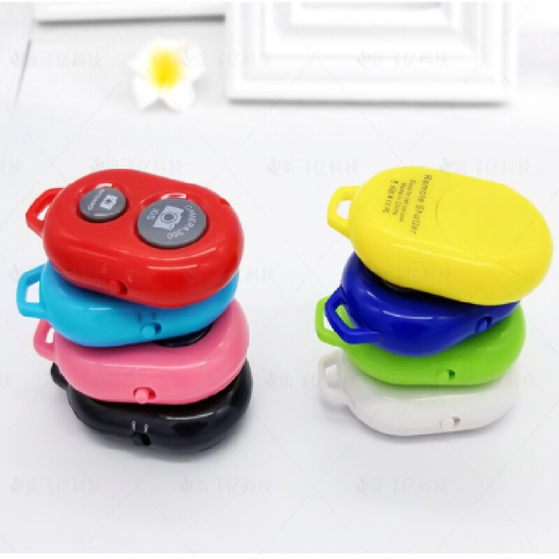 Botón de Control remoto Bluetooth, controlador inalámbrico, temporizador automático, palo para la cámara, disparador, teléfono, monopié, Selfie