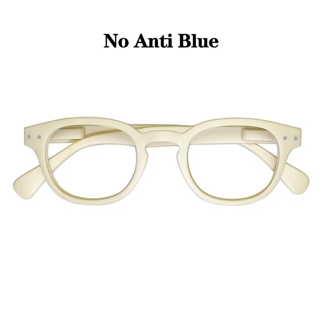 Gafas de lectura Sighttoo, gafas graduadas redondas para mujer, gafas decorativas antiazules, lentes de ordenador Leesbril Dames