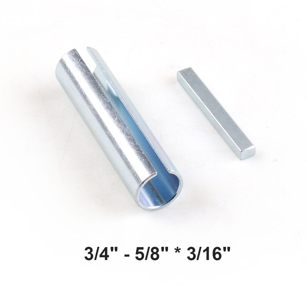 Shaft Adapter Pulley Bore Reducer Sleeve Bushing Sheave & Key 5/8" x 3/4" x 3"