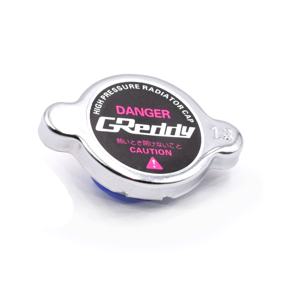 Wagen Styling Silber- GREDDI hoch Druck Kühler Deckel 1.3kg/cm Pro Universal-