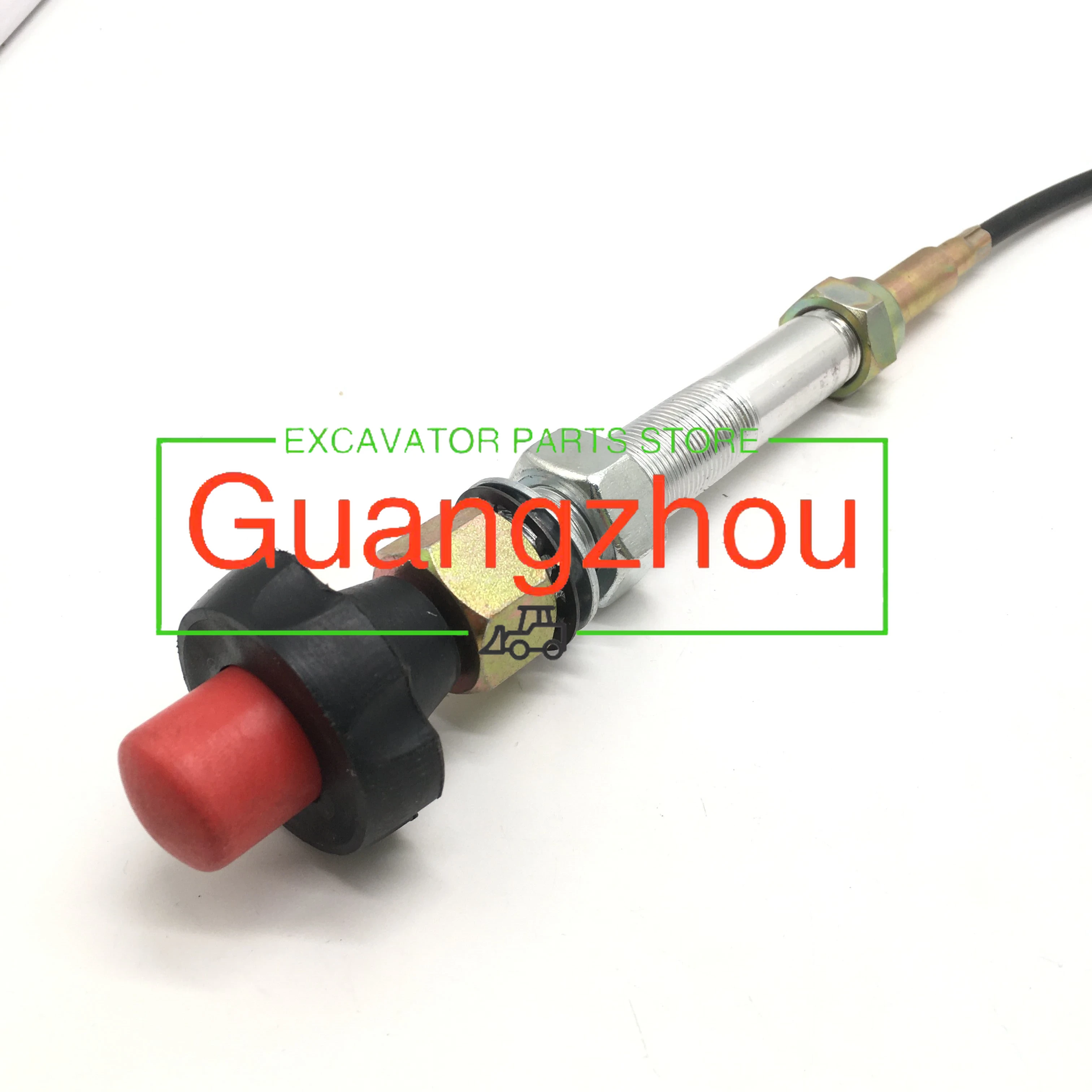 Gaskabels Graafmachine onderdelen sunward 50/60/70/80/90/150/210 gas Pull Touw Gaspedaal kabel 2.5M boot Tractor heftruck