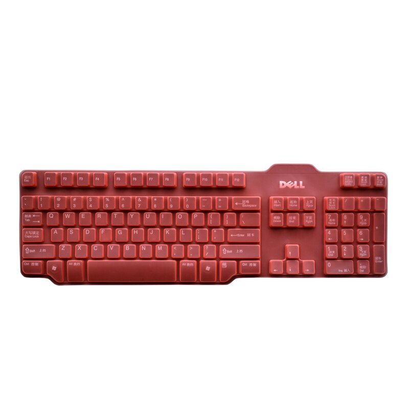 Protection de clavier pour Dell SK-8115, Film de Protection pour clavier d&#39;ordinateur de bureau, en Silicone Transparent, anti-poussière, couverture complète: type4