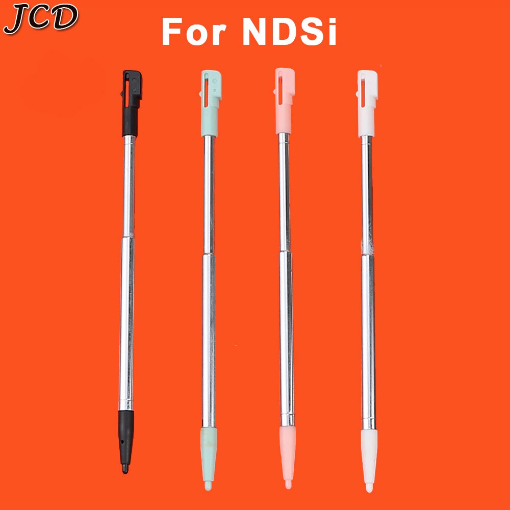JCD Krótki Regulowany Rysik do Nintendo 3DS XL LL - Teleskopowy Długopis do NDSi NDSL