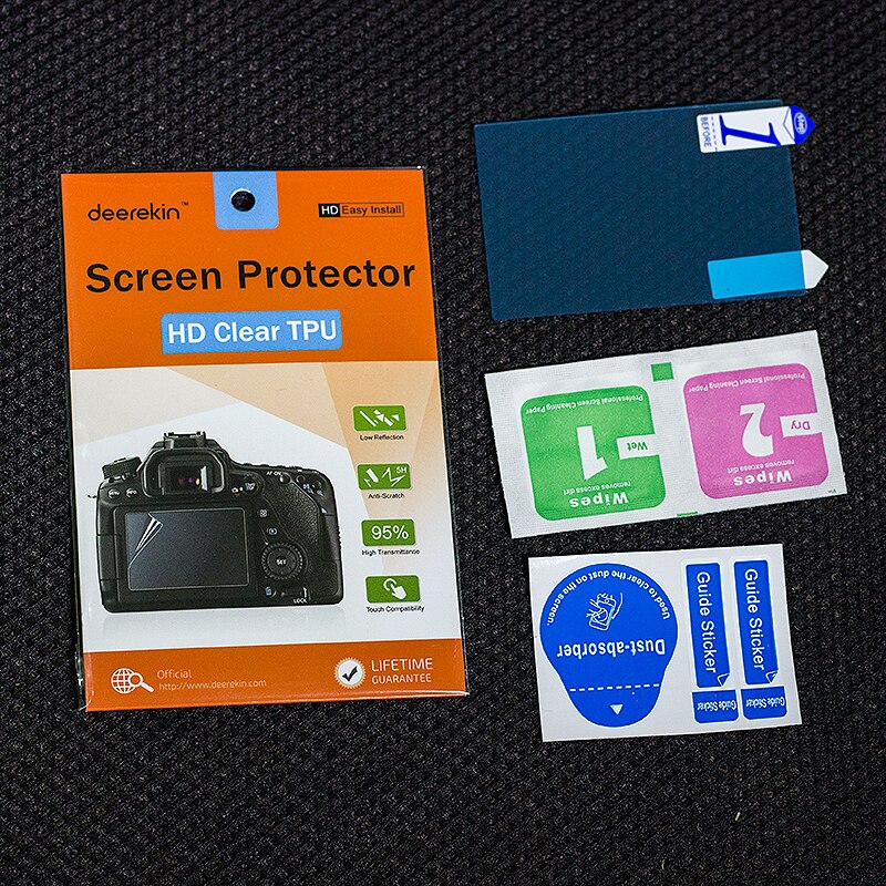 Deerekin Hd Tpu Screen Protector Voor Panasonic Lumix DC-GX9 / GX7 Mark Iii/Dc GX9 G100 DC-TS7 DC-FT7 TS7 FT7