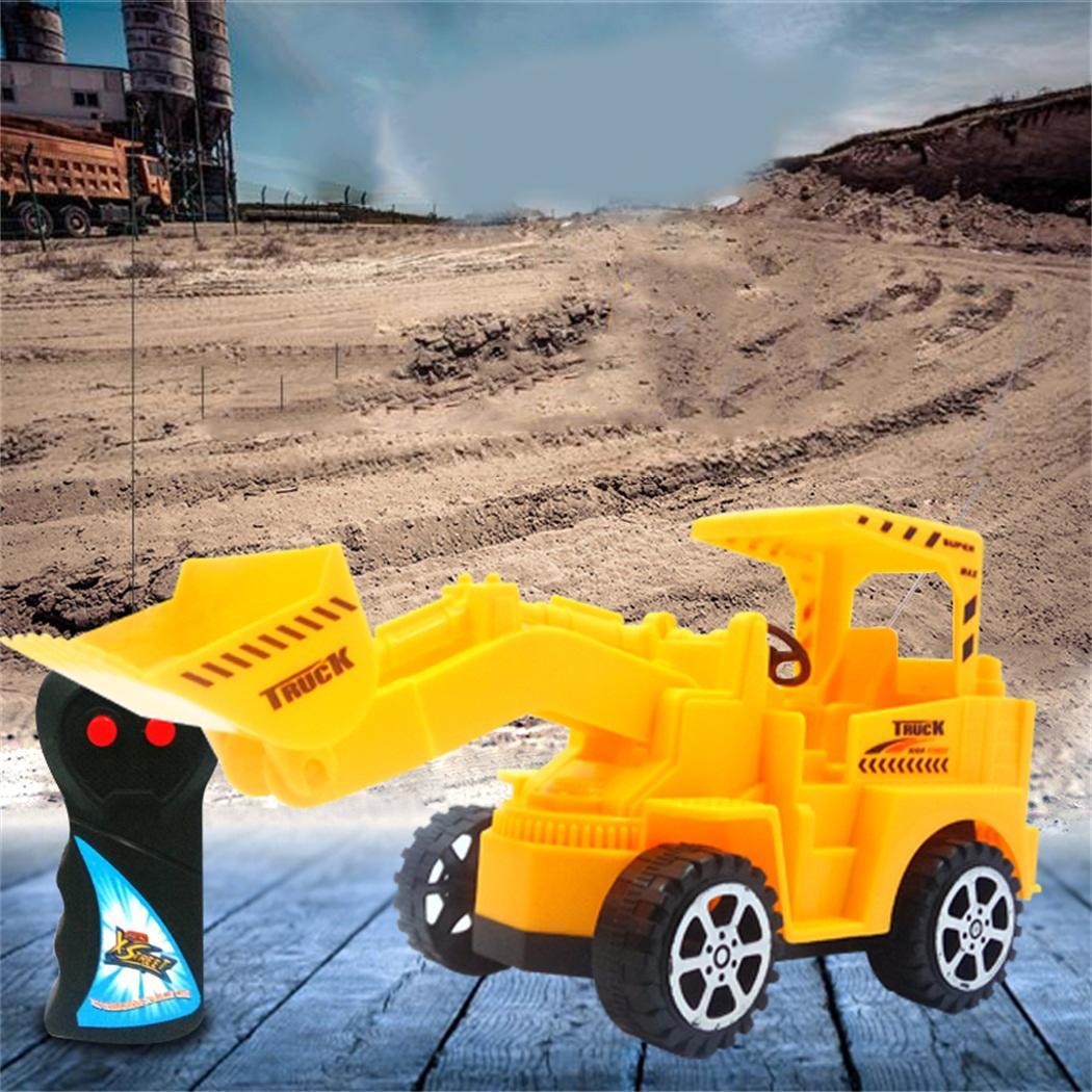 Top Race Afstandsbediening Vrachtwagens RC Graafmachine Of Grijpervork Met Verwisselbare Schepconstructie Tractor Speelgoed 15 Kanaals Volledig Functioneel Voor 24 Ghz 1013897435