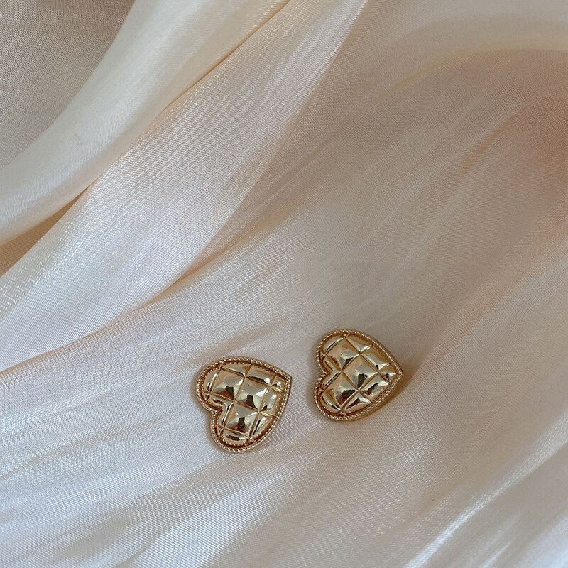 10 st hjärtformade metallknappar sand guld ljust guld kärlek handsydda knappar skjorta dekorationsknappar: Ljust guld / 18mm