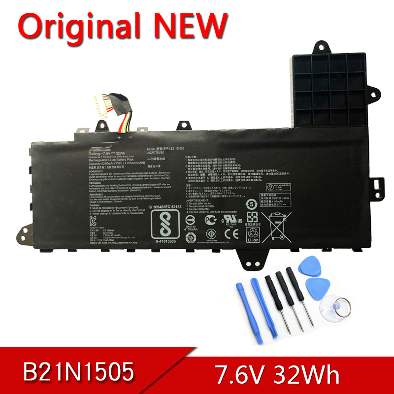 B21N1505 Original Laptop Battery For ASUS E402M E402MA E402S E402B E402N E402NA E402WA E402SA 7.6V 32Wh