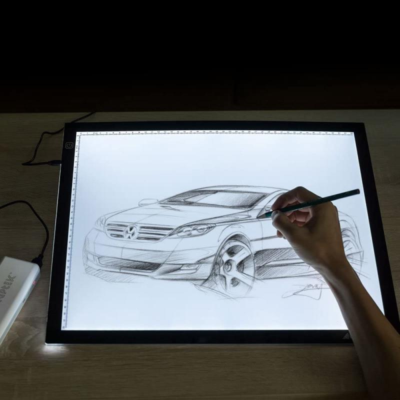 Smart Led Schets Board A3 Led Light Pad Artcraft Tracing Lichtbak Kopie Boord Digitale Tabletten Schilderen Schrijven Tekening Tablet