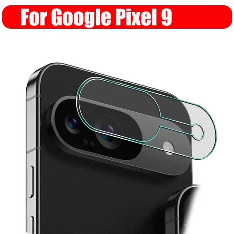 1-5Pcs Camera Lens Protective Glass For Google Pixel 9 Pro XL Back Camera Protector Tempered Film Pixel9 Pro Lens Sticker Glass: WHITE / Bundle4