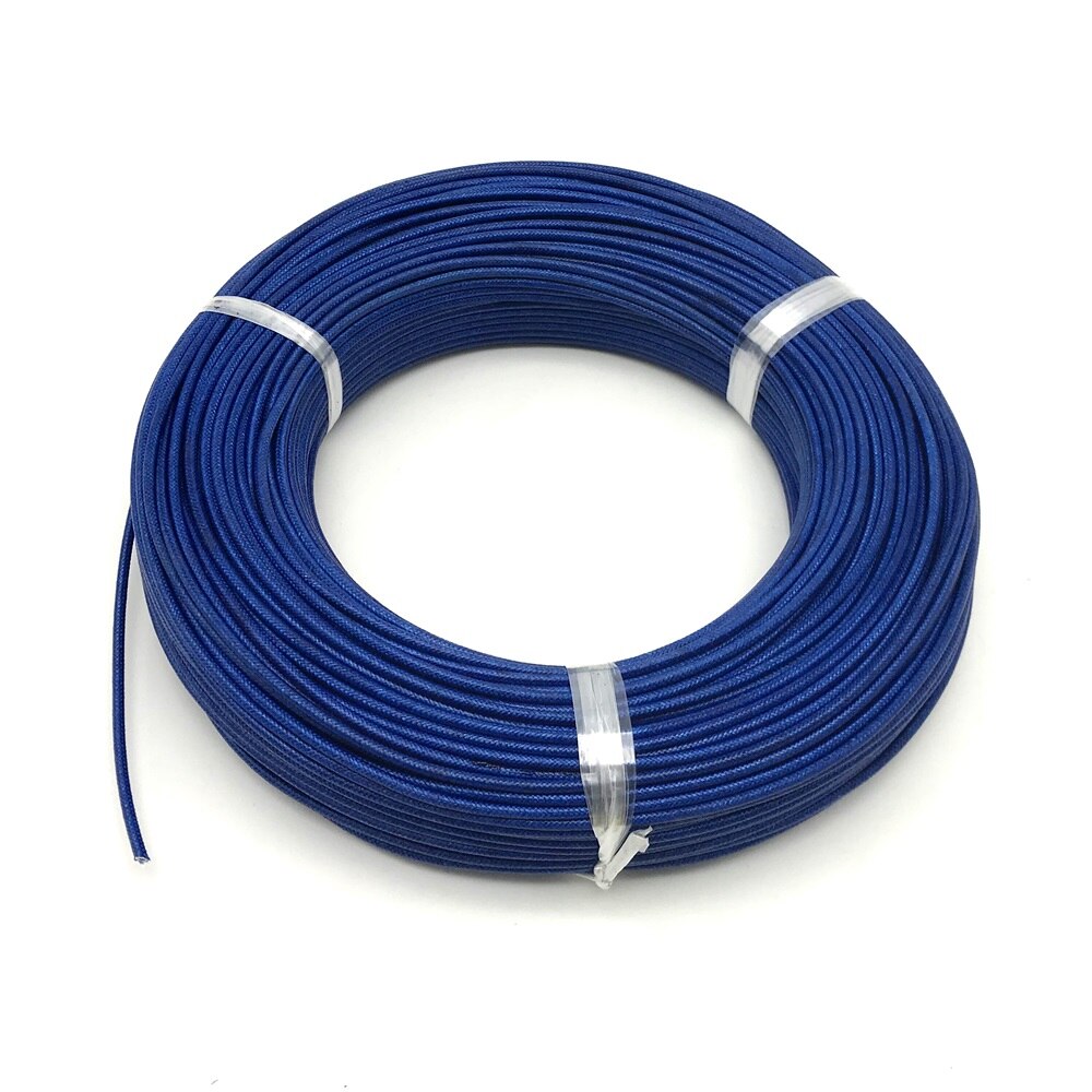 5m Electrical Wire DIY Connection Wire Silicone Rubber Extension Wire High Temperature Resist Copper Wire 4mm2 Section