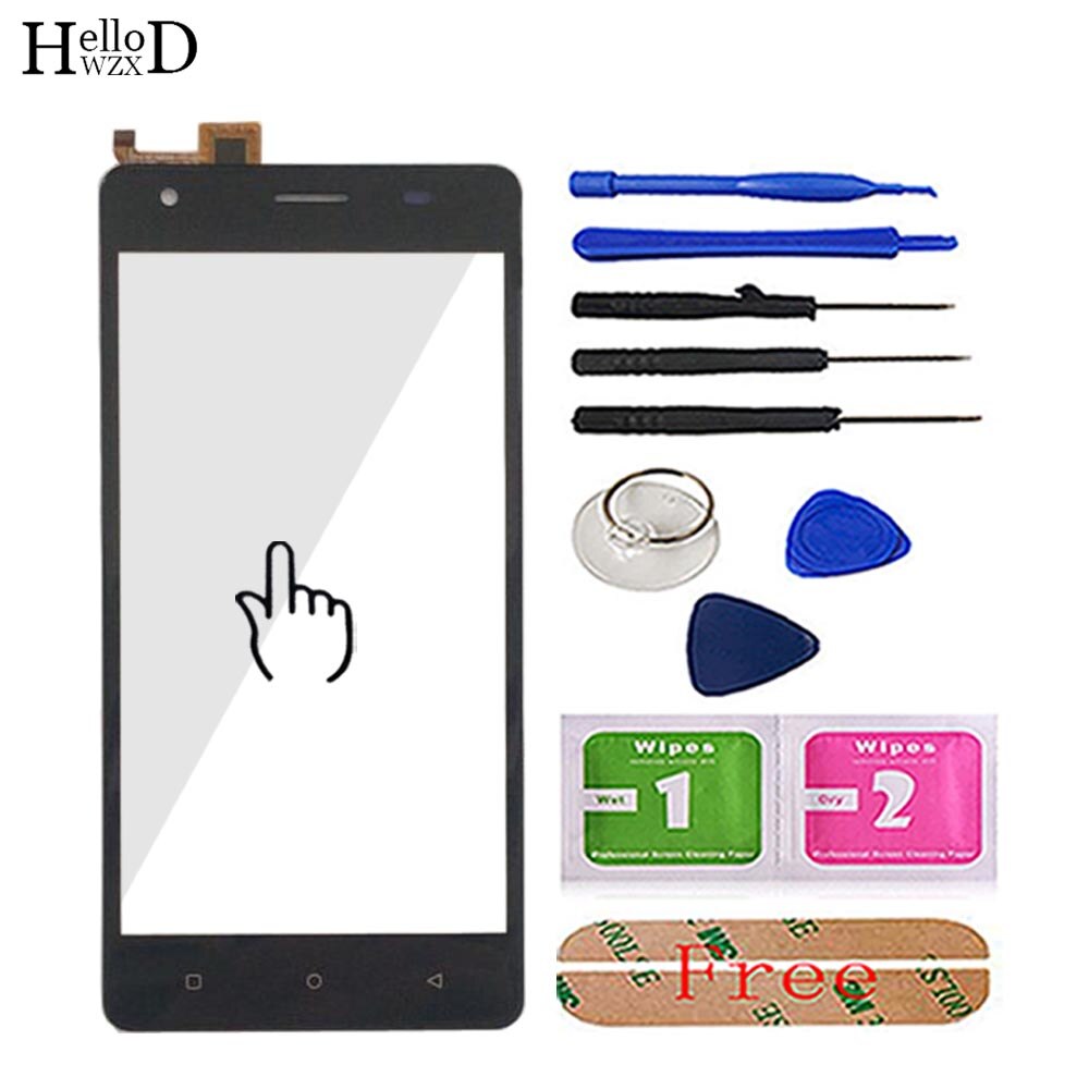 5'' Touch Screen For DEXP Ixion MS550 Touch Screen Glass Sensor Digitizer Panel Lens Glass Repari Front Glass Tools Adhesive: Black With Tools