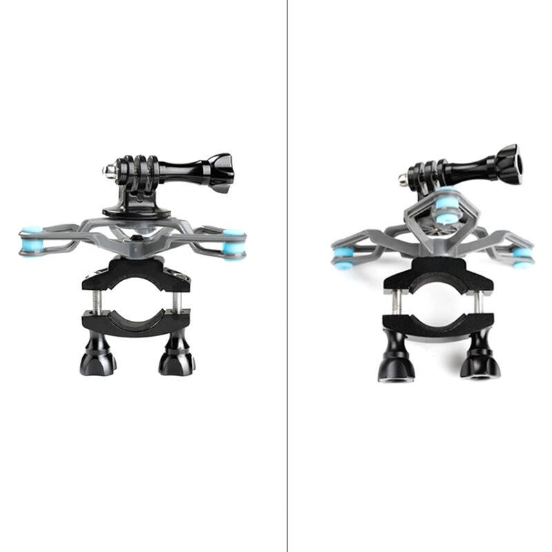 Damping Shock Absorber Mount Stand Bracket Tripod Kit Screw for Gopro Hero 8 Camera Bike Bicycle Fixed