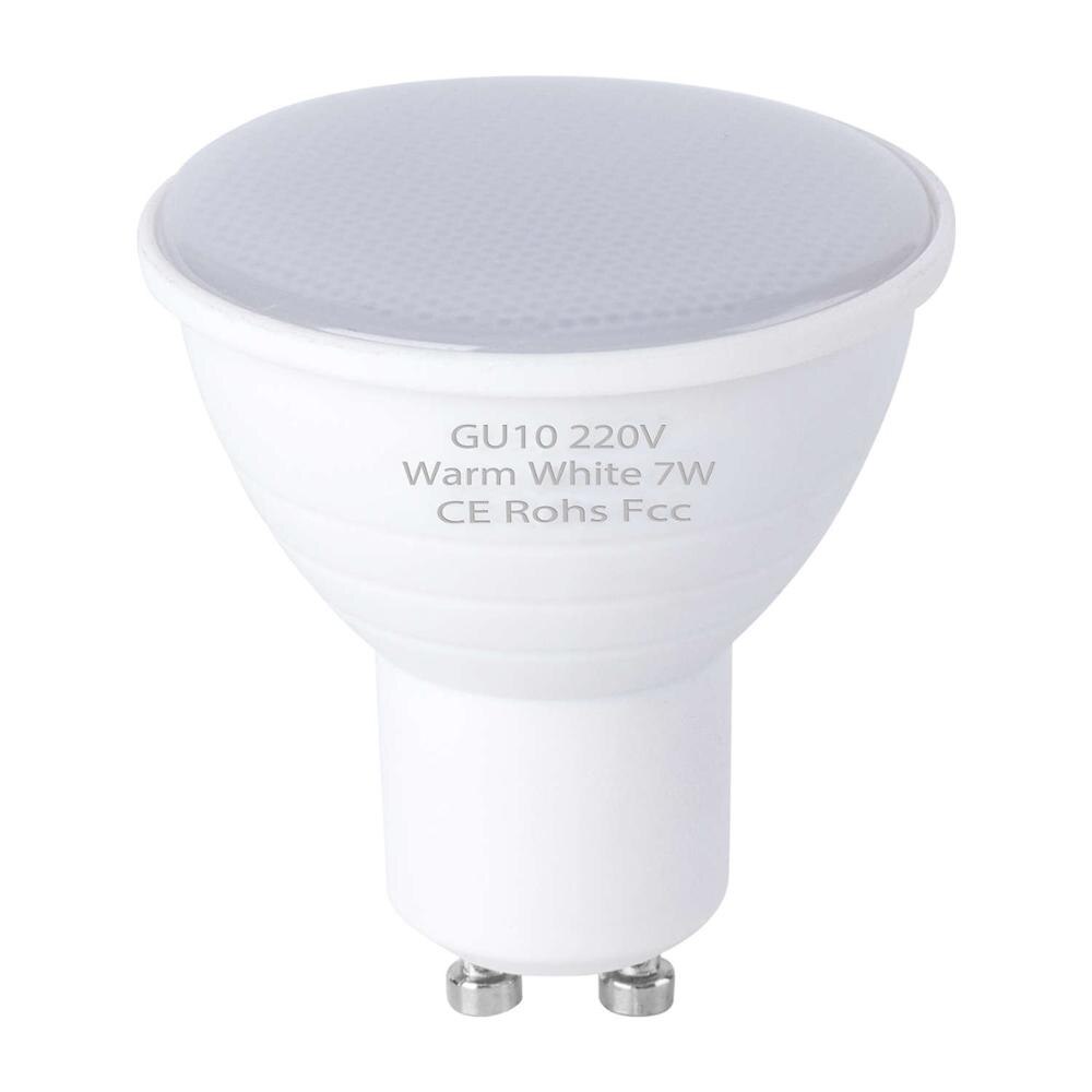 GU10 LED 220V Strahlerlampe Herr16 Maislampe 240V Lampada SMD2835 Bombillas 5W 7W Energiesparende LED-Birne für Zuhause Wohnzimmer: Gelb / Grün / 3w