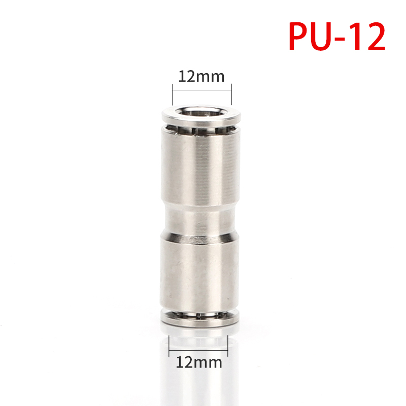 PU PG PE Brass Metal Pneumatic Quick Coupling 4 6 8 10 12mm Apply Air Compressor Hose High Pressure Connector High temperature: PU12mm