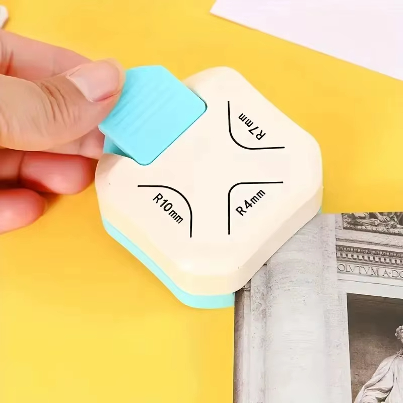 3 in 1Paper Cutter Corner Embosser Cutter for DIY Photo Card Business Card Handmade Project Home School Items Mini Paper Cutters