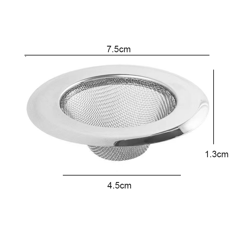 Küchen spüle Filter Anti-Blockierung-Spüle Kanal Gittergewebe Siebe Edelstahl Schlecht Boden abläufe Haar fänger Abfall Filter Werkzeug: Schwarz Nickel