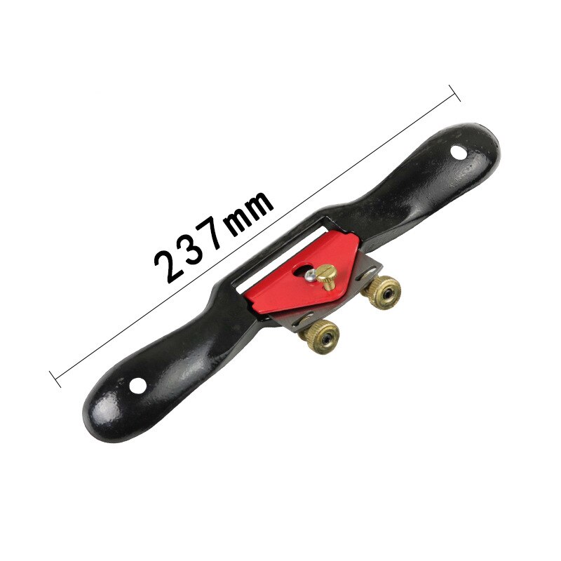 215/237mm Adjustable Plane Woodworking Hand Planer Trimming Hand Tools Wood Hand Cutting Edge Chisel Tool with Screw/Blade: 237mm