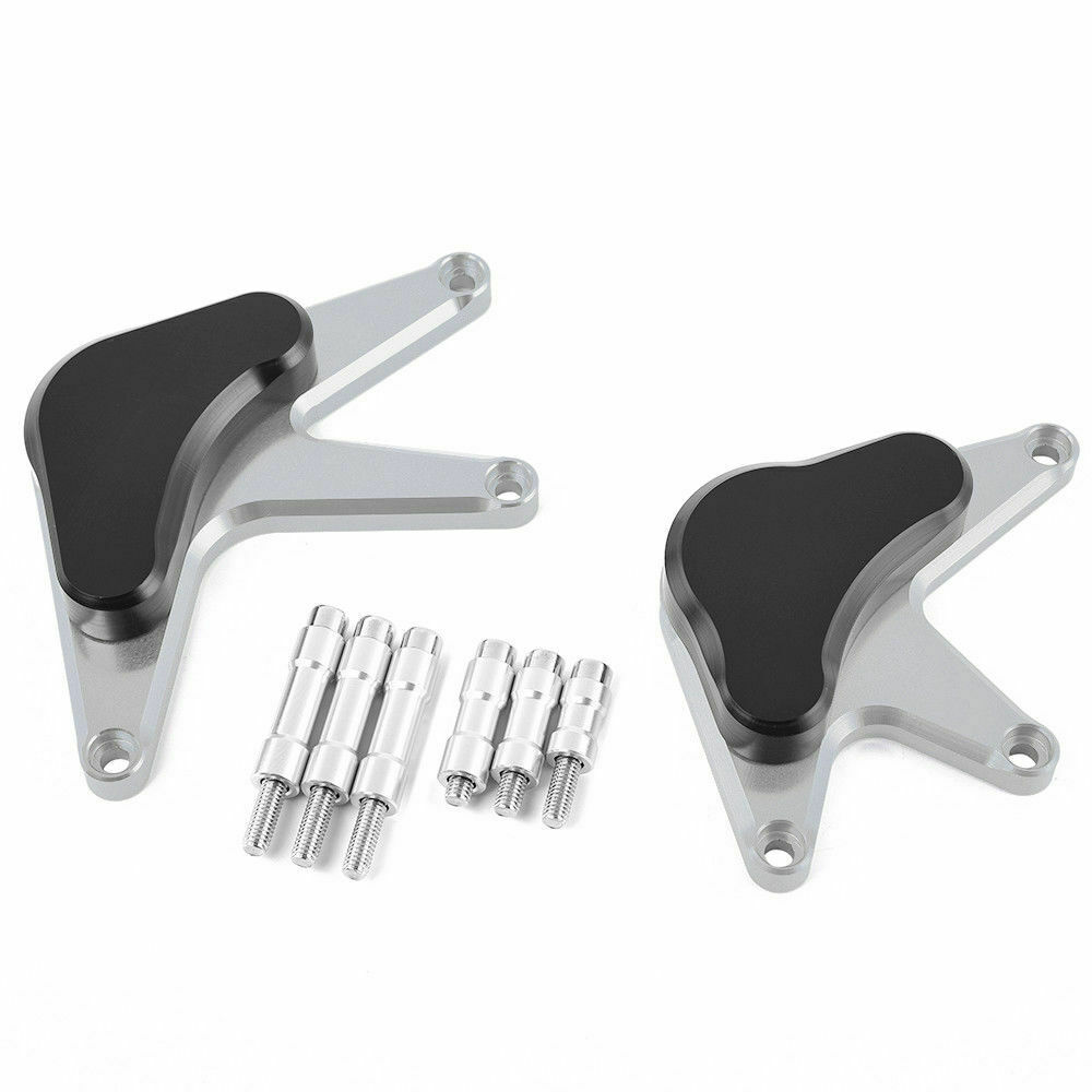 For HONDA CBR1000RR Engine Case Guard Cover Crash Slider Protector Set: Titanium