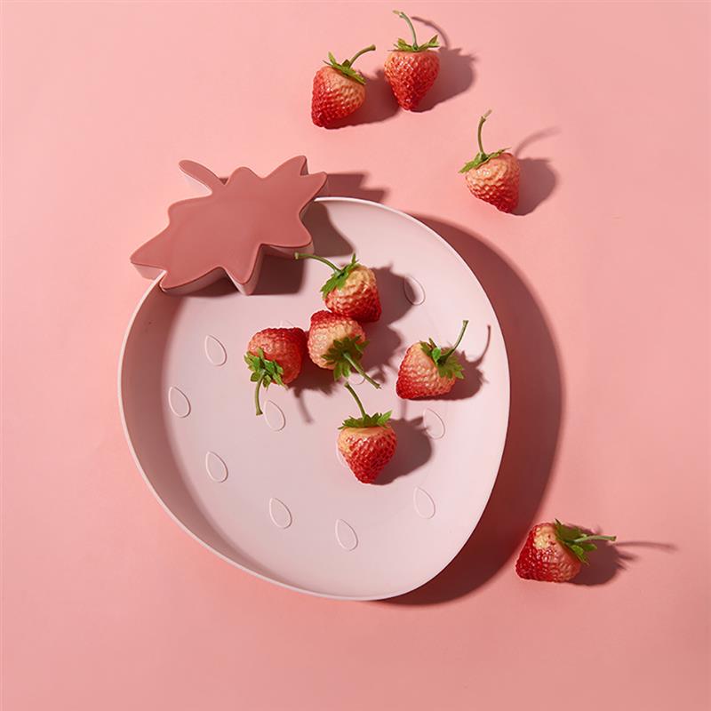Kapmore 3 sztuk/zestaw talerz kreatywny śliczny w kształcie owoców talerzyk deserowy na imprezę pojemnik kuchenny zastawa stołowa akcesoria