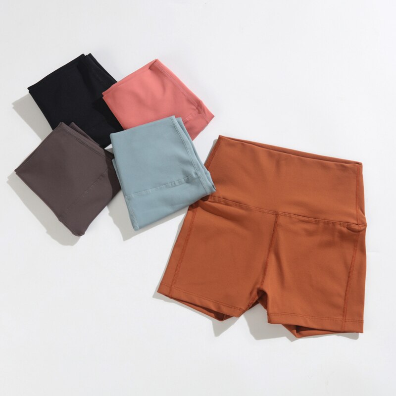 Heiße Frauen Casual Hohe Elastische Taille Engen Fitness Dünne Dünne Tanzen Shorts Einfarbig Übung Shorts Weibliche Mädchen Sommer Herbst